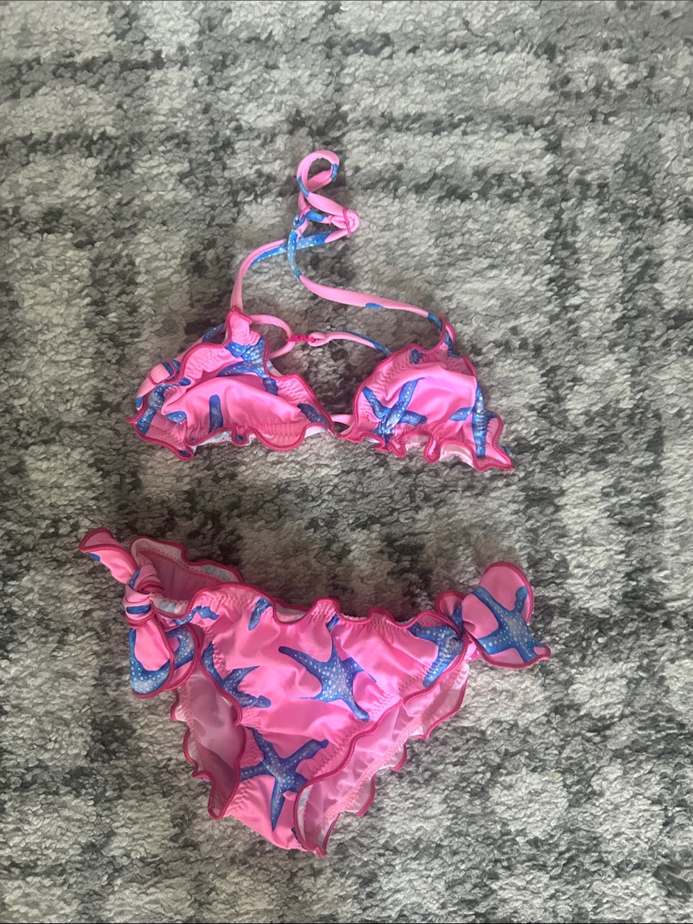 Mc2 Saint Barth Girls starfish bikini set